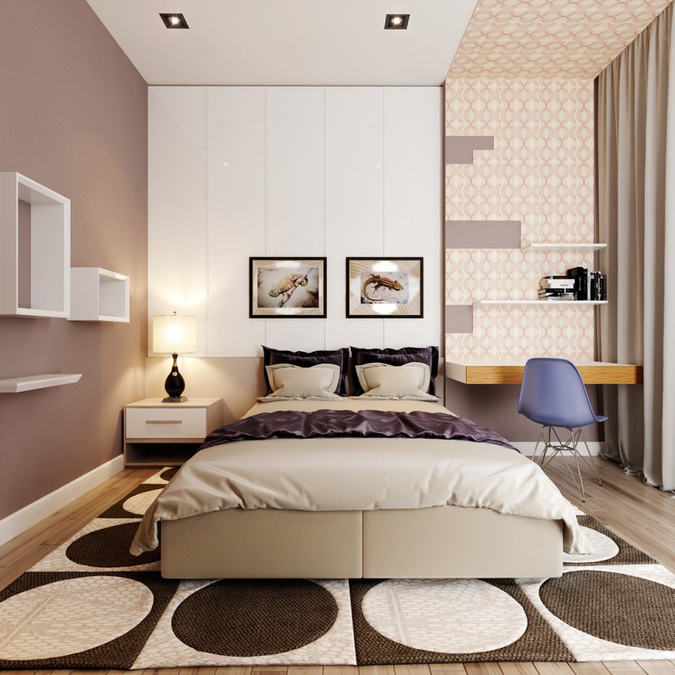 Trang trí phòng ngủ nhỏ trở thành đề tài được nhiều người quan tâm. Năm 2024, chúng tôi tin rằng cùng những ý tưởng trang trí thông minh, phòng ngủ của bạn sẽ trở nên sống động và tiện nghi hơn bao giờ hết. Với sự sáng tạo và tinh tế, diện tích phòng ngủ nhỏ sẽ được đáp ứng đầy đủ không gian sống cần thiết.